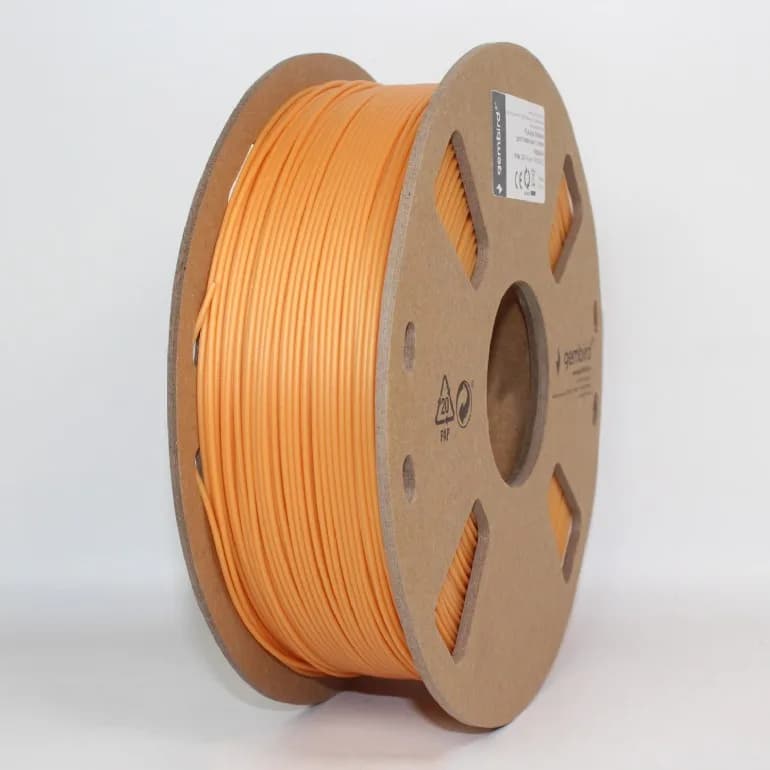 FILAMENT GEMBIRD pt. imprimanta 3d, PLA+, 1.75mm diamentru, 1Kg / bobina, aprox. 330m, topire 195-235 grC, gold, "3DP-PLA+1.75-02-GL"
