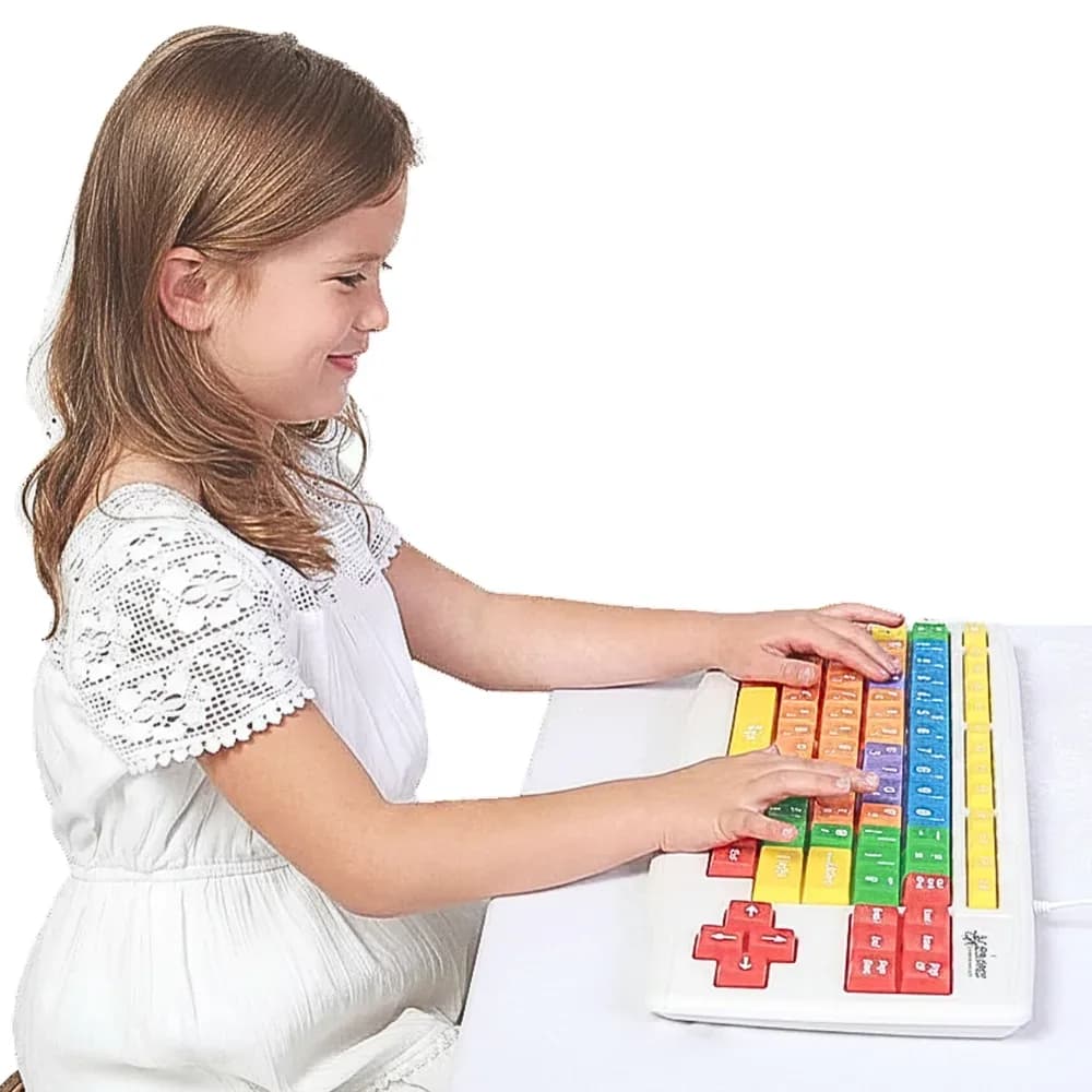 Tastatură USB pentru Copii cu Taste Mari — miniatură