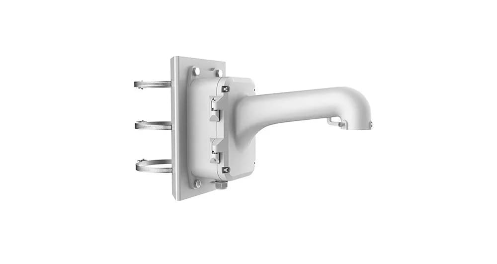 ACCESORII camere supraveghere HIKVISION, suport  pt. camere dome, montare pe stalp, aliaj aluminiu, 170.7 x 261.8 x 355.5 mm, "DS-1604ZJ-POLE"