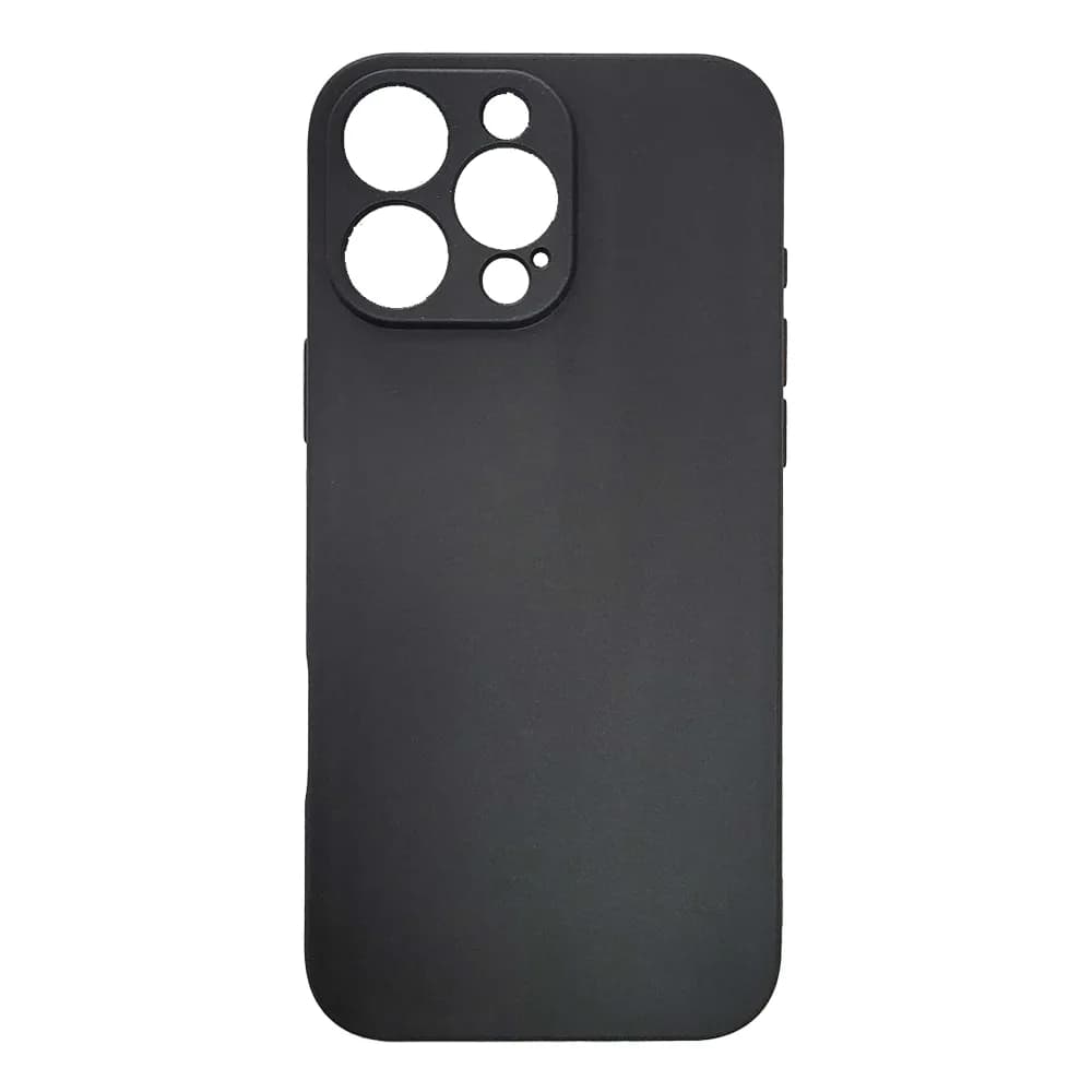 Husa Iphone 16 Pro Max Spacer, grosime 1.5mm, material flexibil TPU, negru "SPPC-AP-IP16PM-TPU" — miniatură