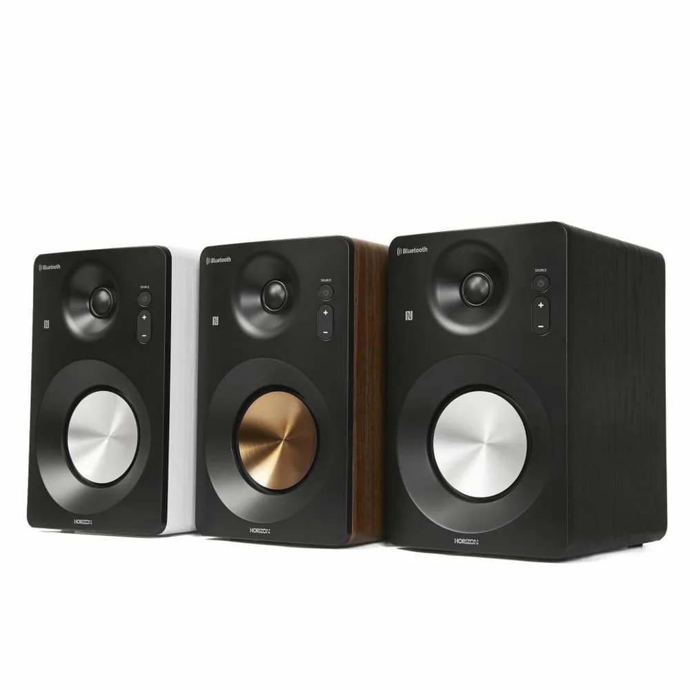 Boxe active Horizon Acustico HAV-M1100B, 2.0, 60W, BT, NFC, Optical, Coaxial, AUX, Negru — miniatură