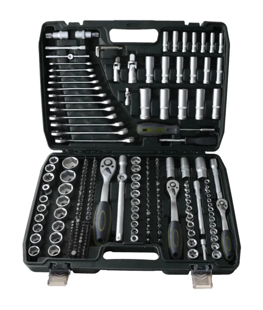 HEINNER TRUSA 216 PIESE CR-V (1/4",3/8"&1/2")