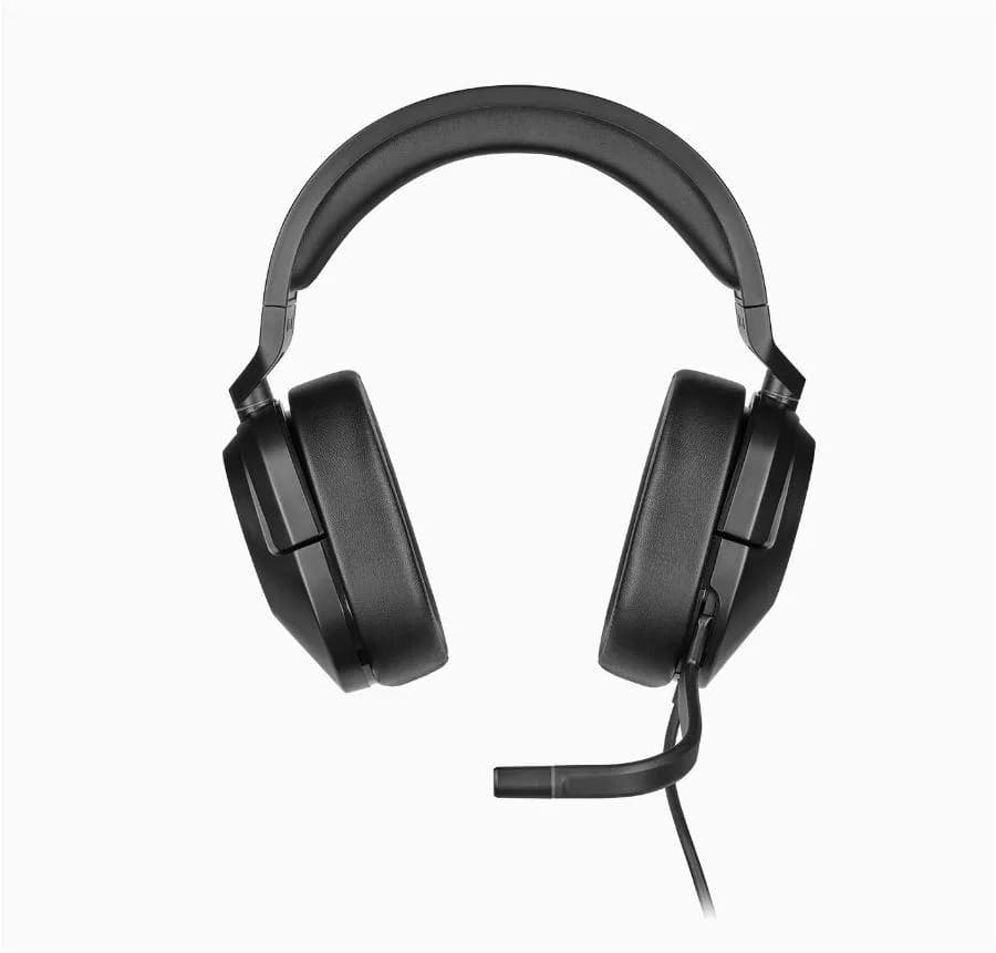 Casti Gaming Head-band Corsair HS55 STEREO, Wired, Negru — miniatură