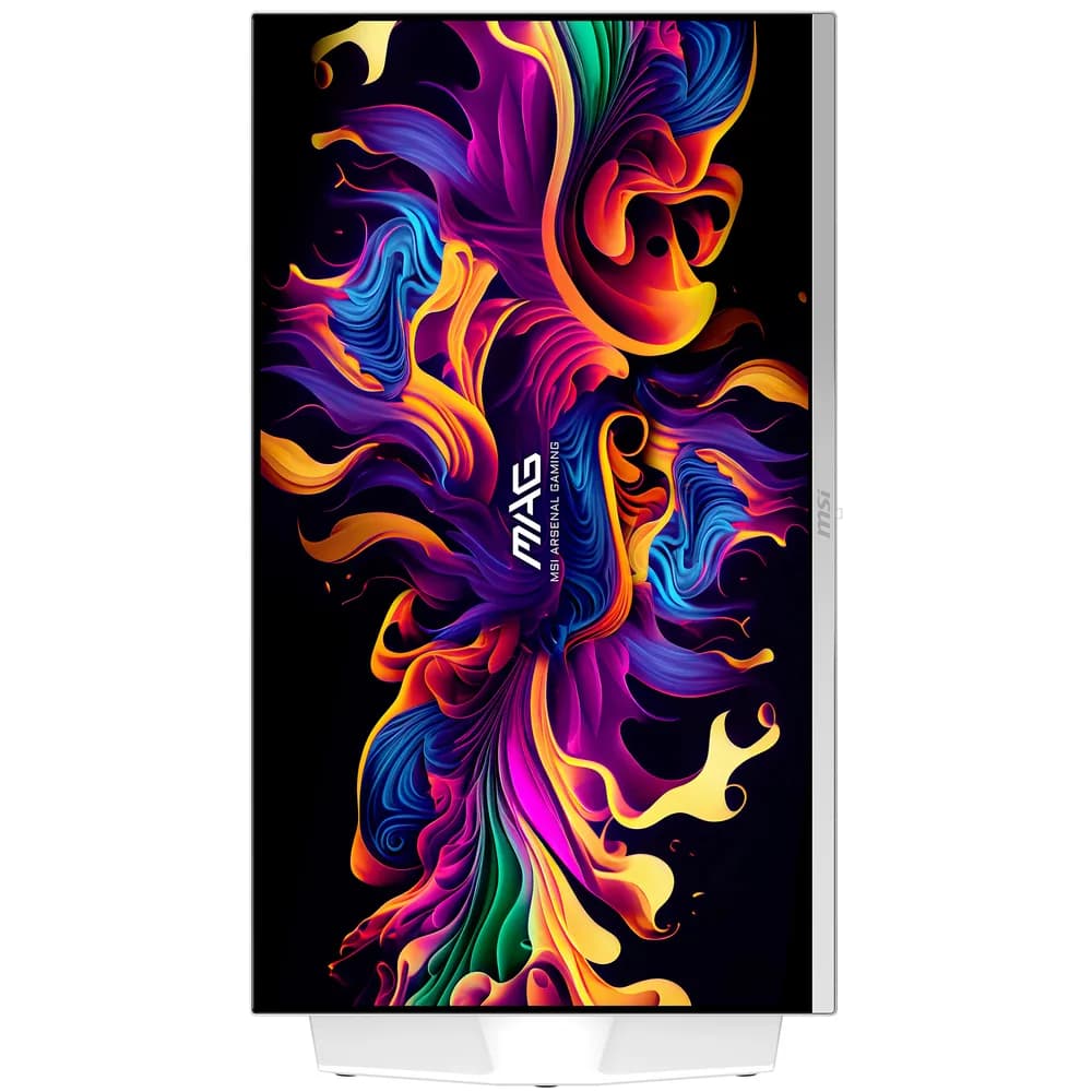 Monitor Gaming QD-OLED MSI 26.5" MAG 272QPW QD-OLED X28, WQHD (2560 x 1440), HDMI, DisplayPort, Pivot, 280 Hz, 0.03 ms (Alb) "MAG 272QPW QD-OLED X28" — miniatură