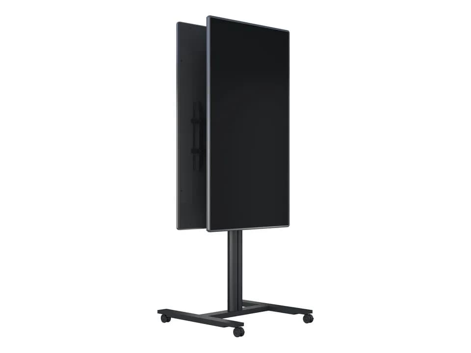 Stand TV mobil, spate la spate Multibrackets MB-5983, diagonala 55"-80", 2 x 40 kg, inaltime 180 cm