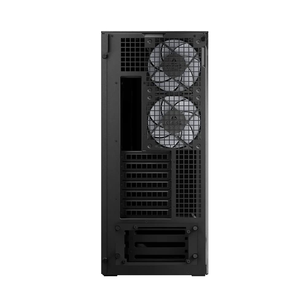 CARCASA Arctic "Xtender Mirror BK VG", mid tower, max 8xfan, 3xP14 ProR ARGB si 2xP12Pro ARGB instalate, PSU shroud 24 LED ARGB, USB-C x 1, USB 3.2 x 2, audio+mic, 7 sloturi expans, negru, "ACPCC00019A" — miniatură
