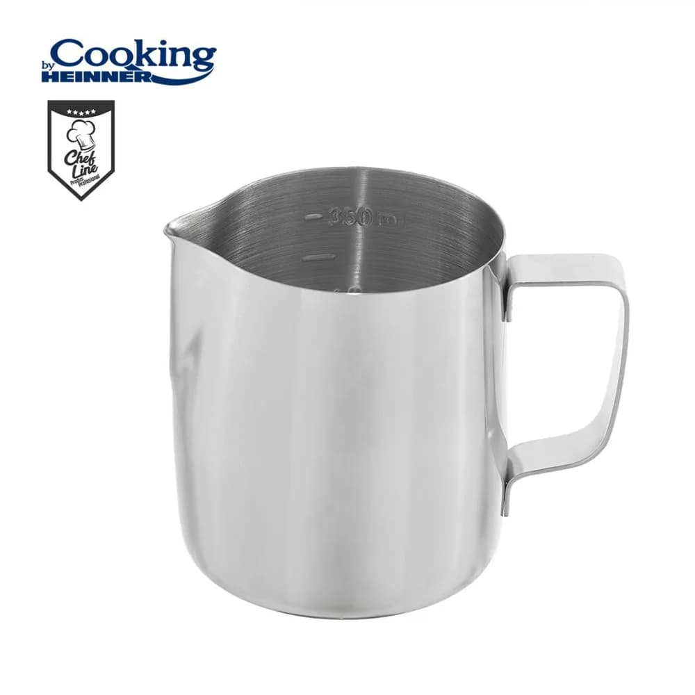 CANA INOX LAPTE 350 ML, COOKING BY HEINNER, CHEF LINE — miniatură
