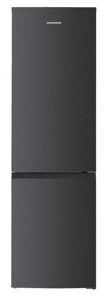Combina frigorifica HEINNER HCNF-HM253INVDGD, No Frost, 253 l, Clasa: D, Compresor Inverter, Gri antracit texturat
