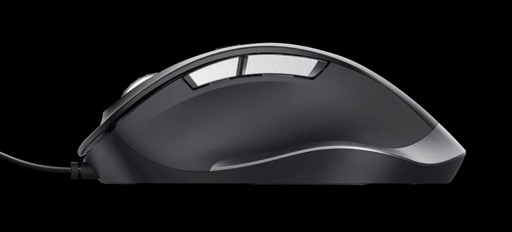 Mouse Trust Fyda cu fir 5000 DPI, negru "TR-24728" — miniatură