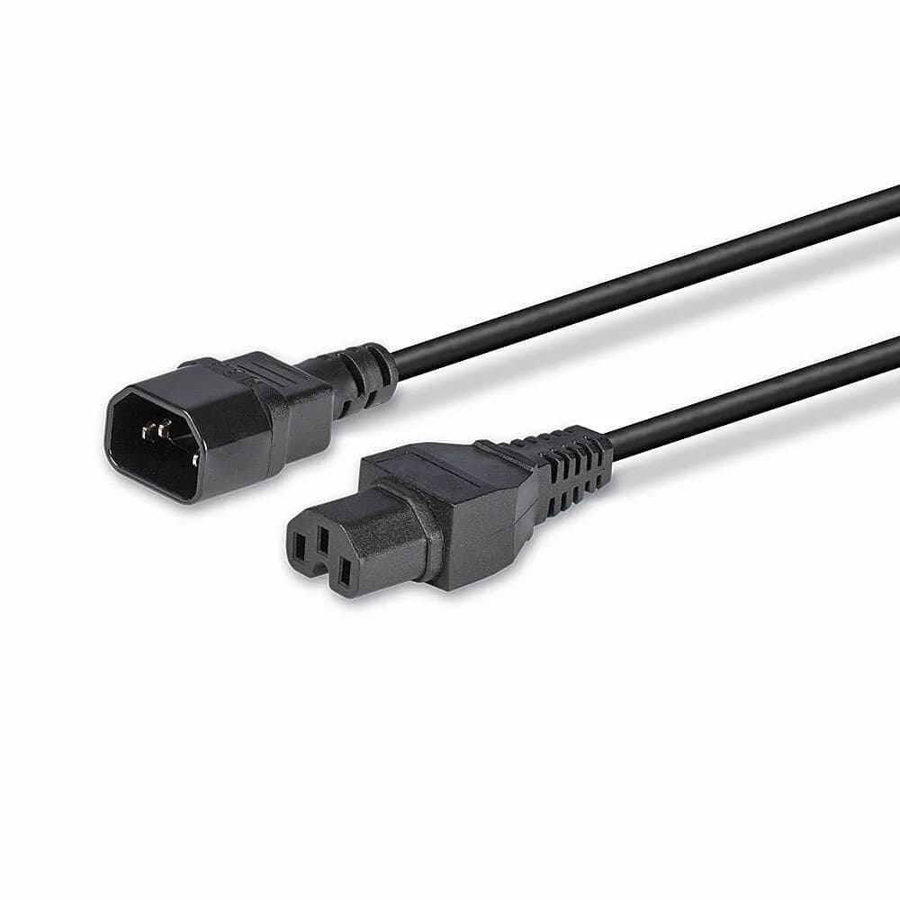 Lindy Extensie Cablu Alimentare 2m C14 to C15 — miniatură