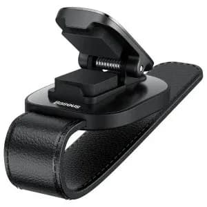 ORGANIZATOR auto Baseus Platinum Vehicle eyewear, poate fi utilizat pentru prindere ochelari sau cabluri, clips, negru "ACYJN-B01" - 6953156220119 — miniatură