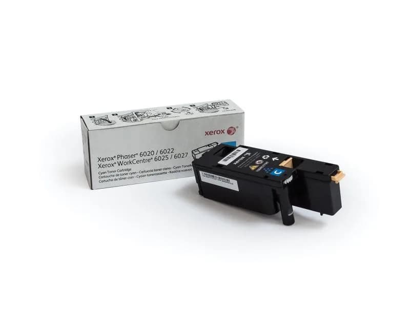 Toner Original Xerox Cyan, 106R02760, pentru Ph 6020|Ph 6022|WC 6025|WC 6027, 1K, "106R02760"