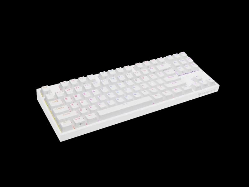 Tastatura Mecanica Gaming GENESIS Thor 404 TKL, RGB, USB, Alb