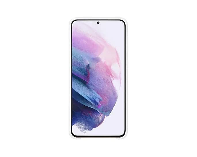 HUSA Smartphone Samsung, pt Galaxy S21+, tip smart book cover, poliuretan, Smart LED View, alb, "EF-KG996CWEGWW" — miniatură