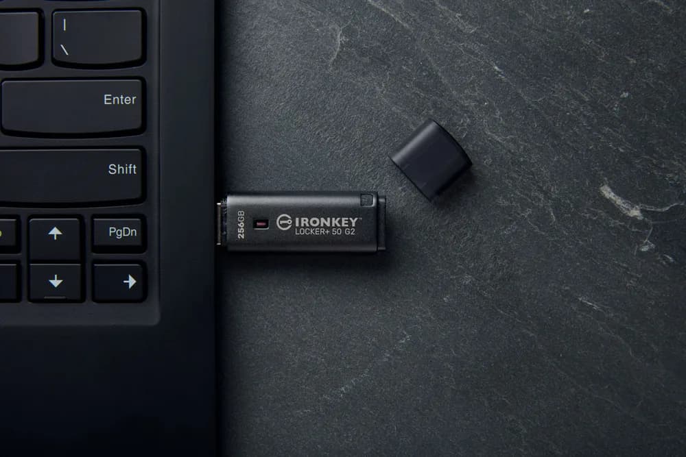 Kingston Technology IronKey Locker+ 50"IKLP50G2/256GB" — miniatură