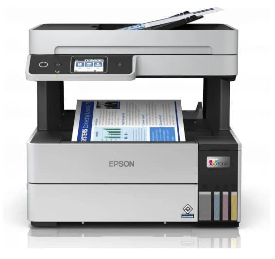 Multifunctional inkjet Epson EcoTank CISS L6490, format A4, Color, duplex, USB + LAN + Wi-Fi