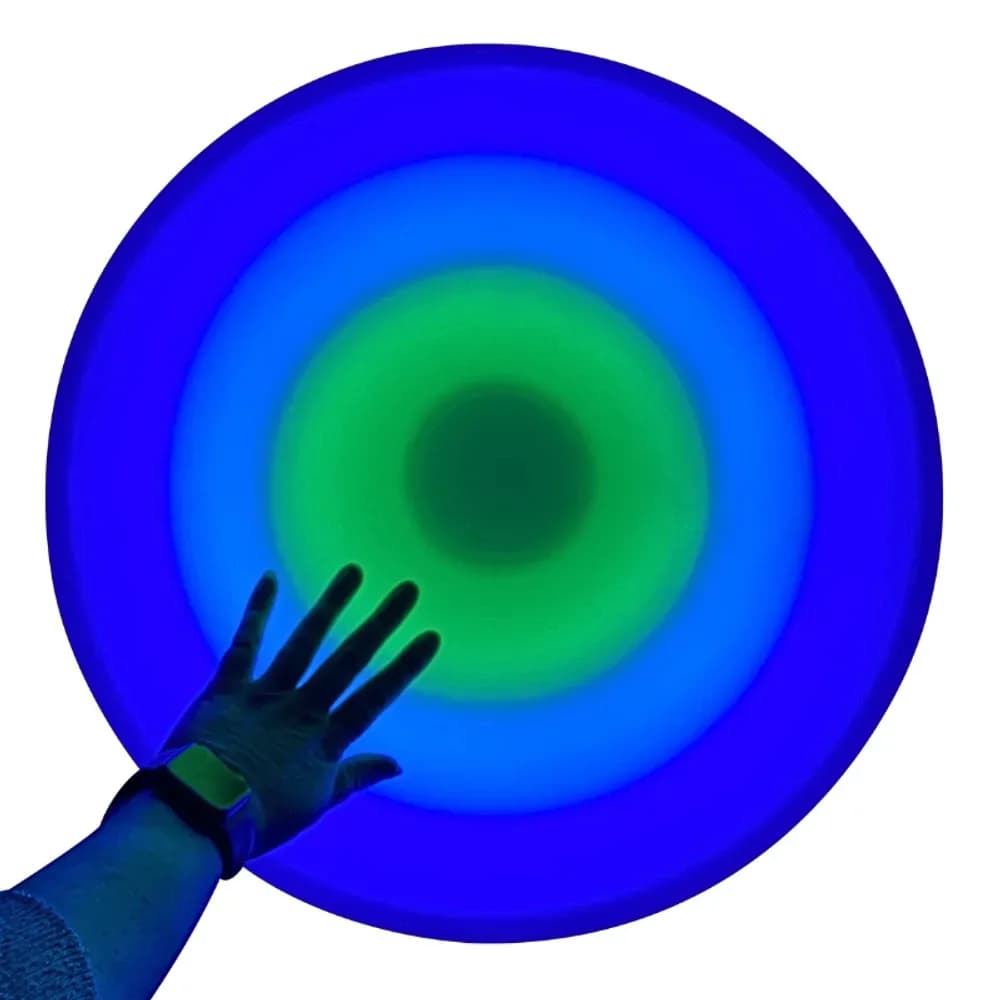 Placă de podea rotundă interactivă (50cm), inclusiv adaptor — miniatură