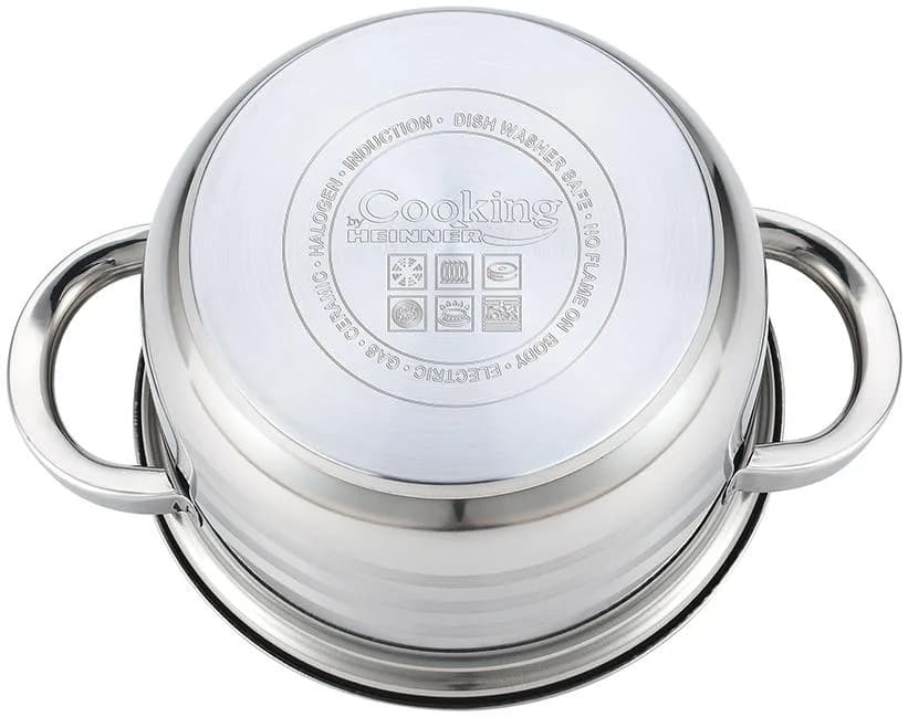 SEMIOALA INOX+CAPAC, 18X10.5 CM, 2.5 L, MYRA, COOKING BY HEINNER — miniatură