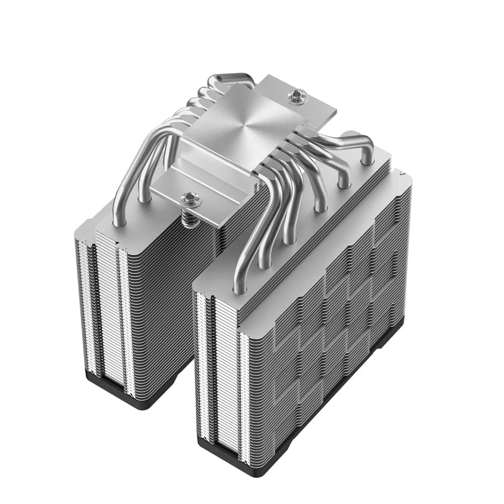 COOLER DeepCool "AG620 G2" skt. Intel si AMD, racire cu aer, vent. 2 x 120mm, 500 - 2000/500 - 2200 RPM, 6 heatpipes, inaltime 159mm,"R-AG620-BKNPMG2-G" — miniatură