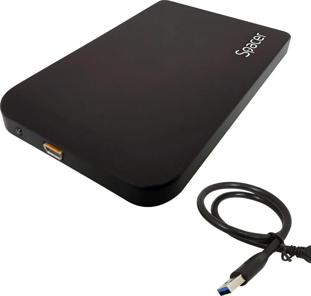 Rack HDD Spacer SPR-25611 SATA - USB 3.0, black — miniatură