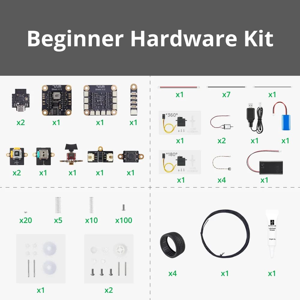 Kit Bambu Lab CyberBrick Hardware (B-ZK004)