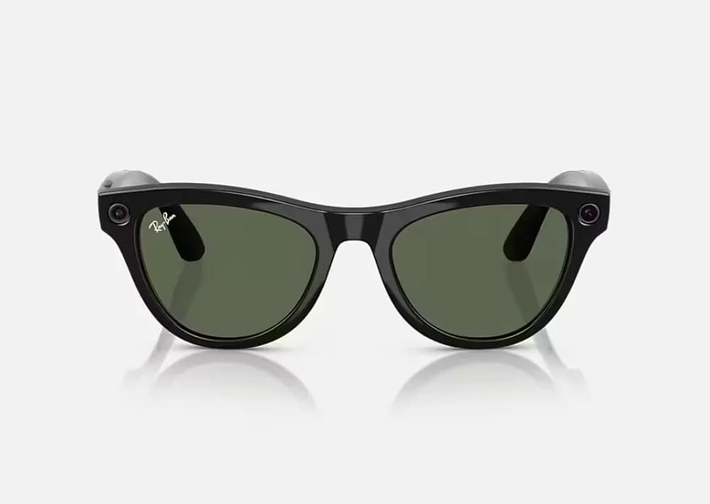 Ray-Ban Meta Skyler AI Glasses Black/Green G15