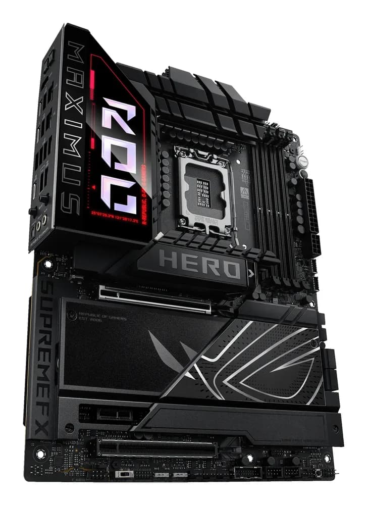 Placa de baza ASUS ROG MAXIMUS Z890 HERO Intel Z890 LGA 1851 (Socket V1) ATX "90MB1ID0-M0EAY0" — miniatură