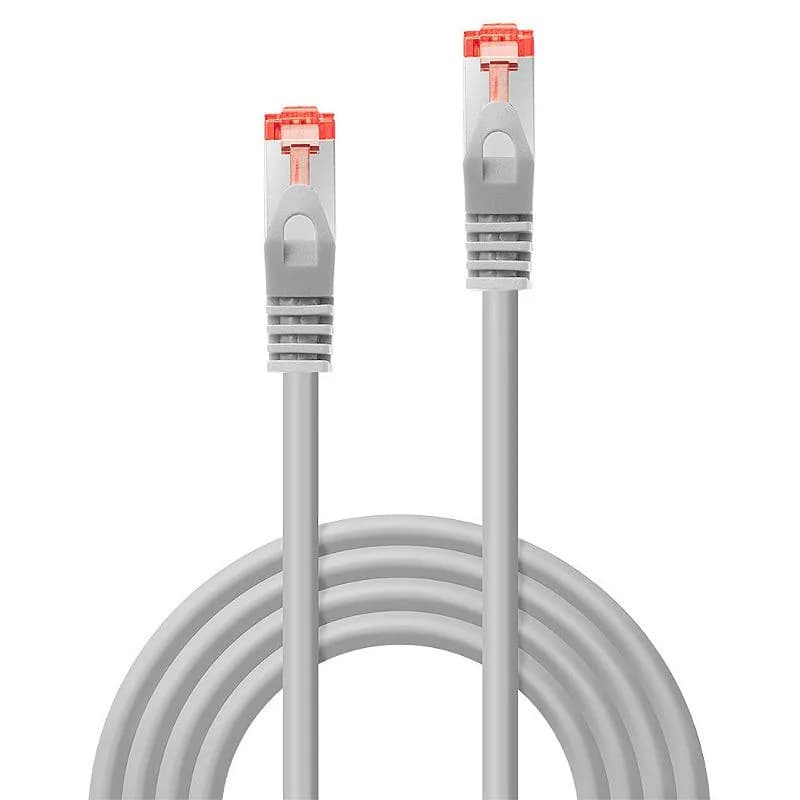 Cablu retea Lindy LY-47345, 3m Cat.6 S/FTP Cable, Grey — miniatură
