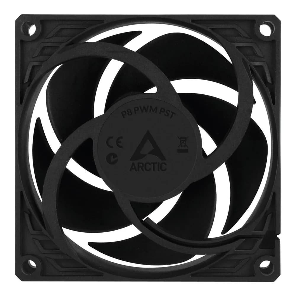 VENTILATOR ARCTIC PC, P8 PWM PST (Black),"ACFAN00150A" — miniatură