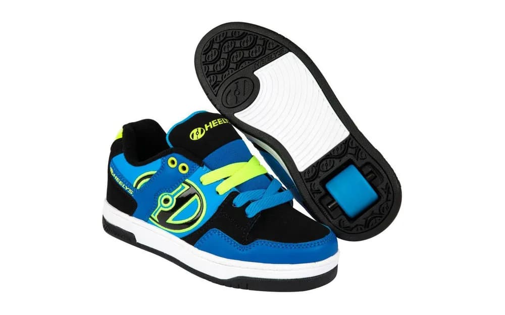 ROLE HEELYS FLOW 40.5 ALBASTRU NEGRU LIME