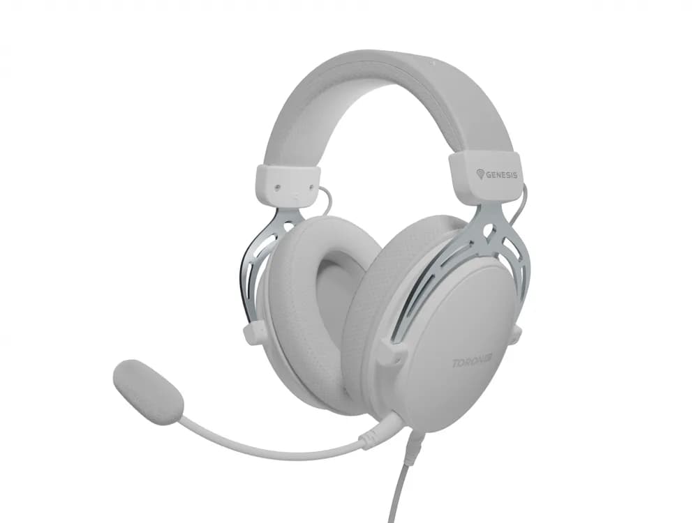 Casti Gaming Over-ear Genesis Toron 531, Wired, Alb — miniatură