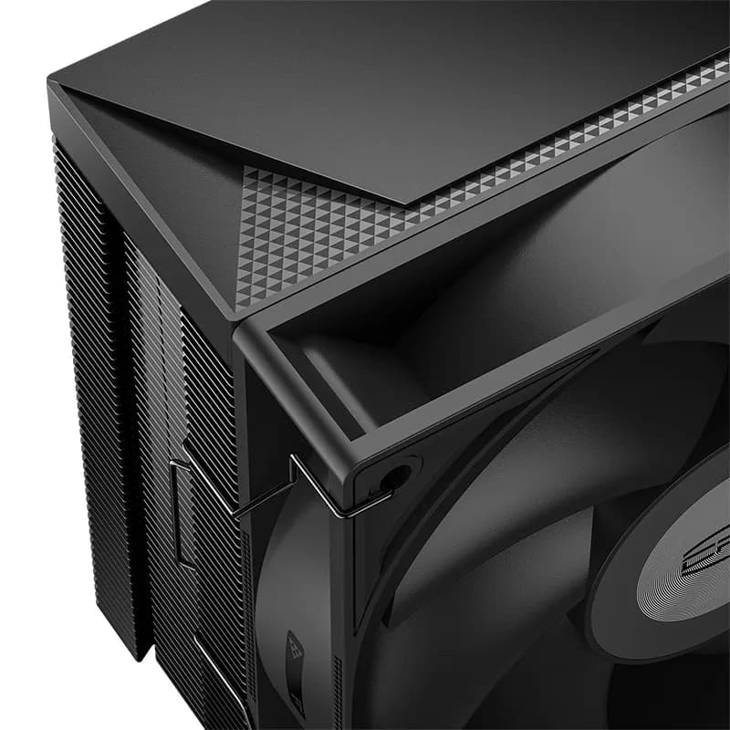 Cooler PCCooler "RT500 TC", skt. Intel si AMD, racire aer, vent 120mm,500 - 2200 rpm, 5 heatpipes, inaltime 155mm, negru, "RT500 TC BK" — miniatură