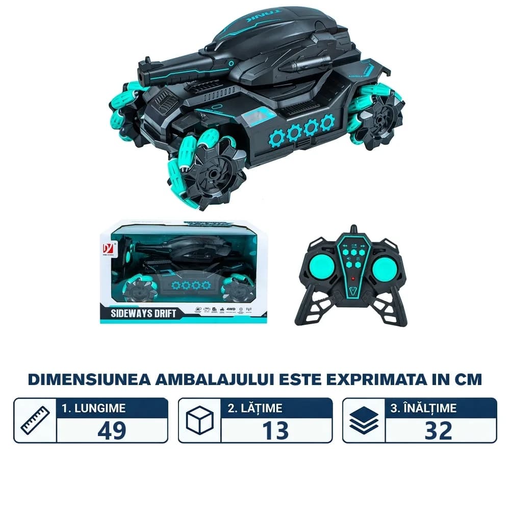 Tanc cu RC — miniatură