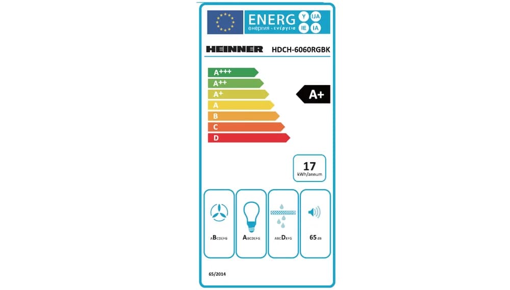 HOTA DECORATIVA HEINNER HDCH-6060RGBK — miniatură
