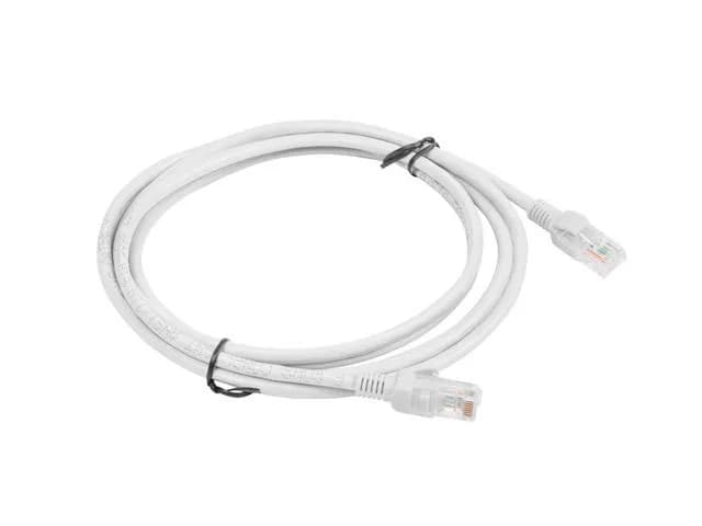 Patch cord Cat.5e UTP 2 m gri, Fluke Passed — miniatură