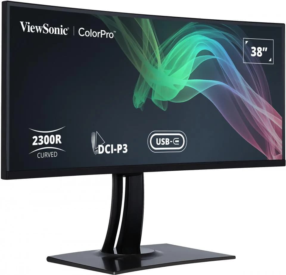 Monitor Consumer ViewSonic VP3881A, 38", 3840 x 1600 pixeli, Black — miniatură