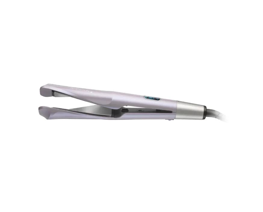 Placa de indreptat si ondulat parul Remington Curl & Confidence 2 in 1 S6606, Placi rasucite, Invelis ceramic cu turmalina, 150-230ºC, Gri
