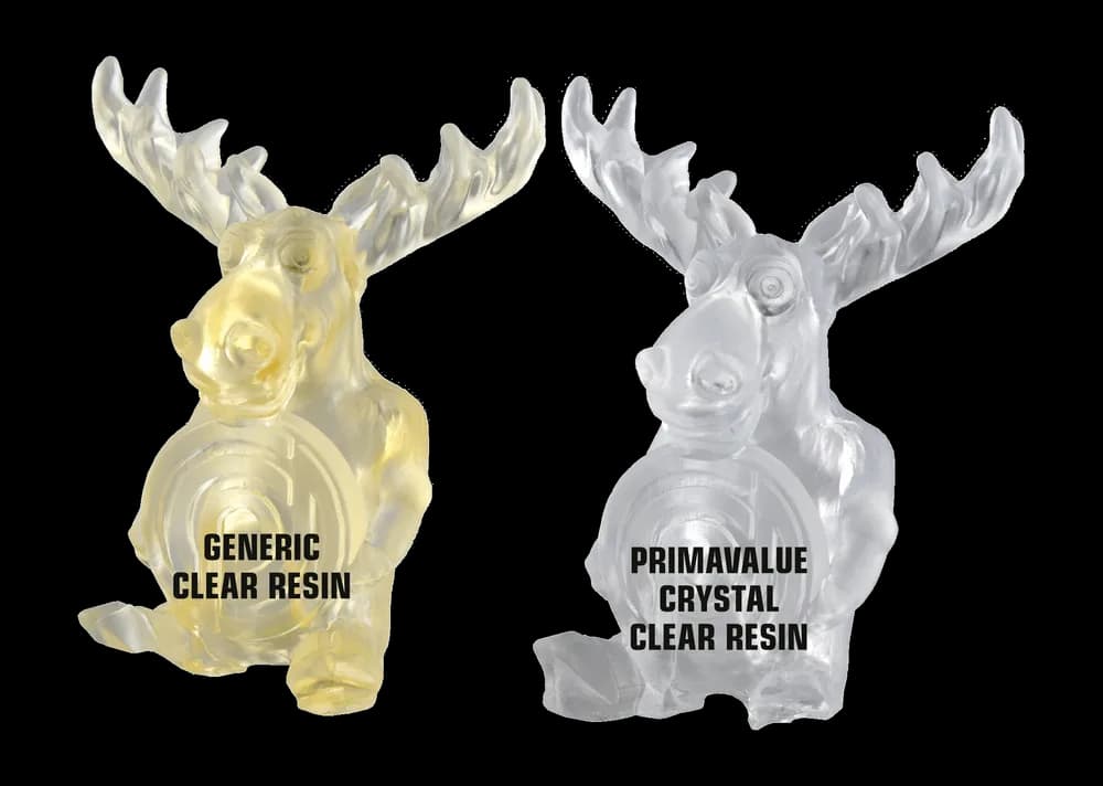 Rășină 3D PrimaCreator Value Crystal UV – 500 g – Clear — miniatură