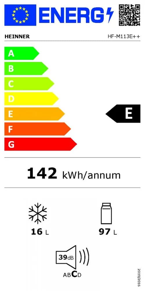 FRIGIDER HEINNER HF-M113E++ — miniatură