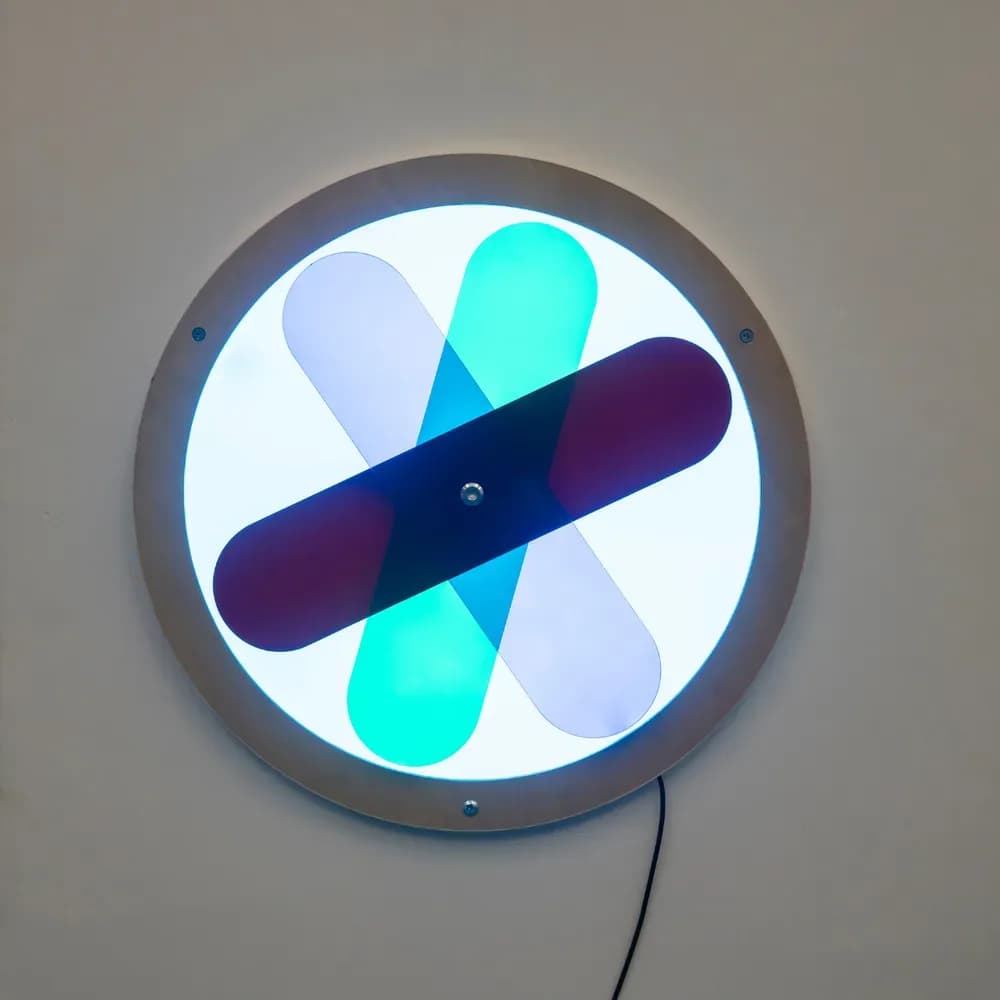 Panou luminos senzorial cu jocuri de culori — miniatură