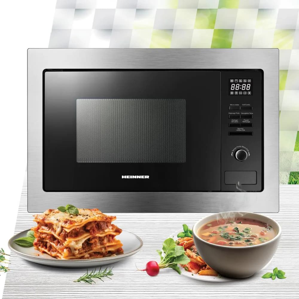 CUPTOR CU MICROUNDE HEINNER HMW-MDBI25GDIX — miniatură