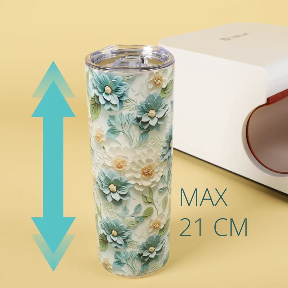 Material pentru gravare laser LOKLiK Auto Tumbler Heat Press — miniatură