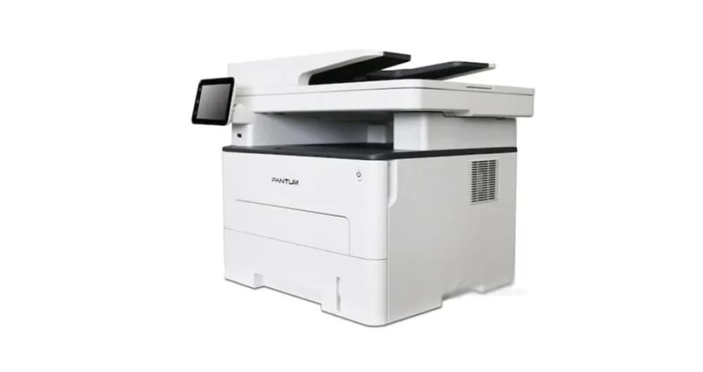 Multifunctional laser monocron Pantum M7310DW Imprimare/Copiere/Scanare, Dimensiuni:A4, Rezolutie: max 600x600 dpi, Viteza:33ppm, Procesor:800 MHz, Memorie:512MB, Ecran tactil 3.5 inch, Capacitate alimentare 250 de coli, capacitate iesire:150 coli, Greutate hartie: 60- 163 g/mp, Limbaj de printare — miniatură