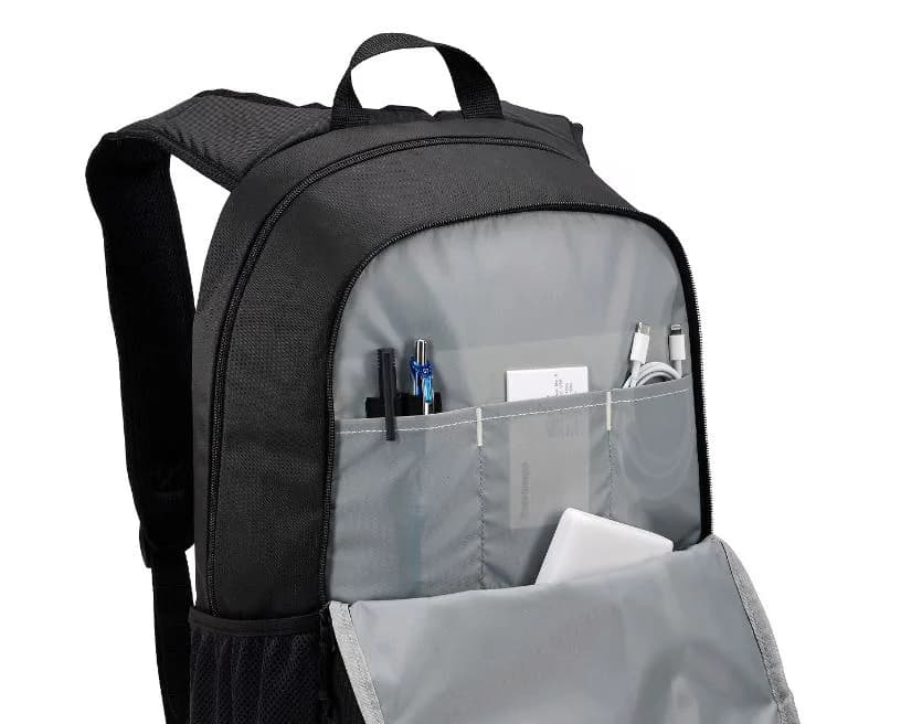 RUCSAC CASE LOGIC Jaunt, pt. notebook de max. 15.6", 2 compartimente, buzunar frontal, buzunar lateral x 2, waterproof, volum 23 litri, poliester reciclat, negru"WMBP215BLACK" / 3204869 — miniatură
