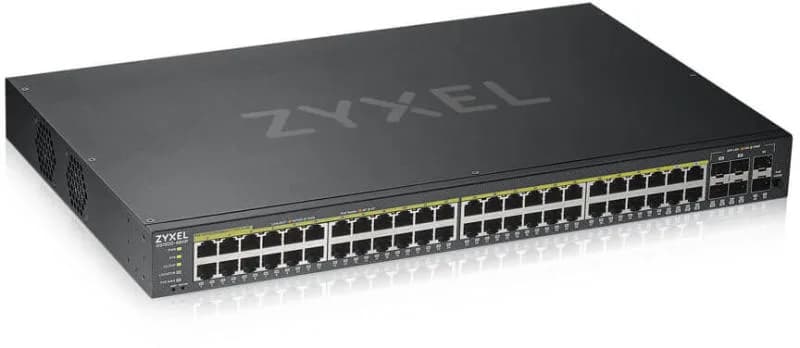 SWITCH PoE ZYXEL, port Gigabit x 48, SFP SFP x 2, managed, rackabil, "GS190048HPV2-EU0101F"
