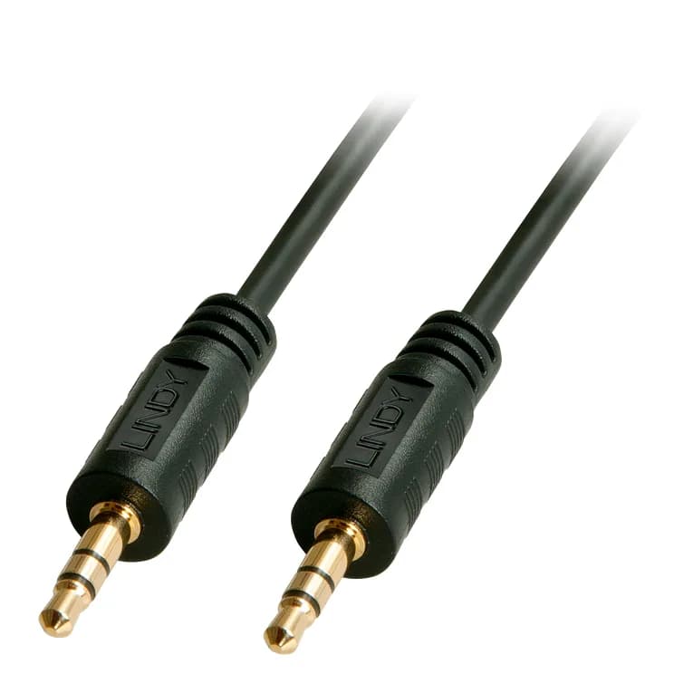 Cablu Lindy 1m Audio Cable 3.5mm stereo — miniatură