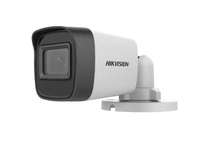 Camera supraveghere Hikvision DS-2CE16D0T-ITPF(3.6mm) 2 MP Fixed Mini Bullet, IR: up to 25 m IR distance, 1x TVI/AHD/CVI/CVBS analog output, tensiune de alimentare: 12Vcc, max 2.2W, dimensiuni: 57.9 mm × 60.9 mm × 138.8 mm, greutate: 141 g,temperatura de operare: -40 °C to 60 °C.