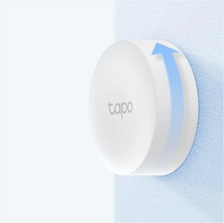 TP-LINK TAPO S200b INTRERUPATOR INTELIGENT (NECESITA HUB TAPO), Standarde și Protocoale: 868Mhz / 922MHz, Cerințe de sistem: iOS 10+, Android 5.0+, Dimensiuni: 43.5 × 16.9 mm, 1× Baterie CR2032. — miniatură