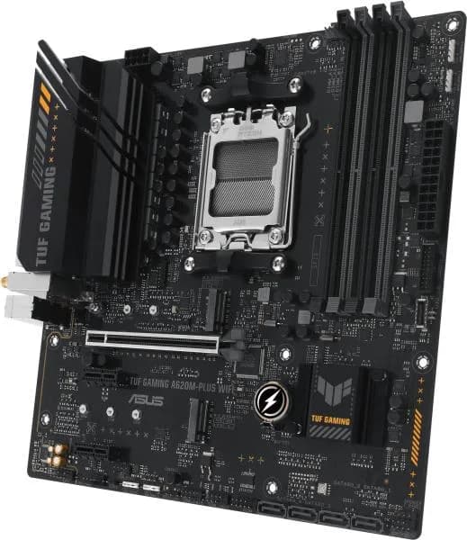 Placa de baza TUF GAMING A620M-PLUS WIFI,AMD A620, Socket AM5, mATX "90MB1F00-M0EAY0" — miniatură