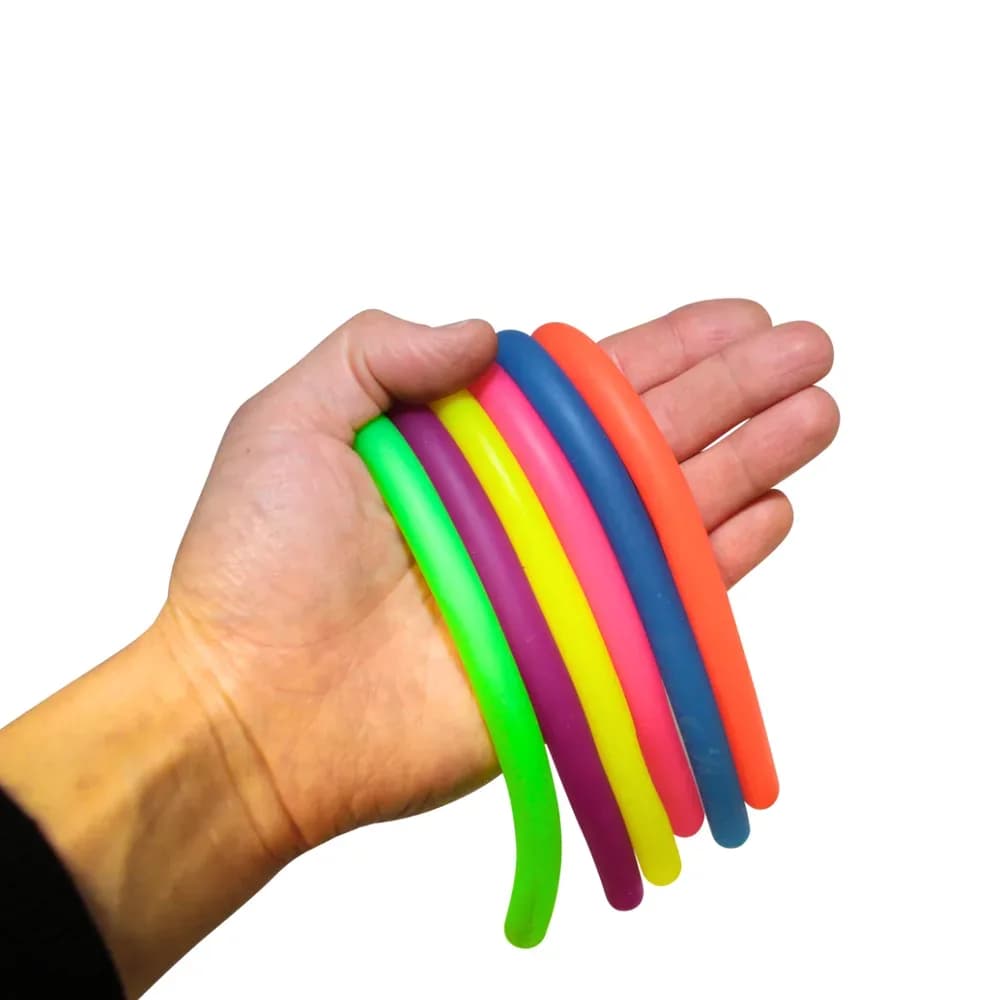 Șerpi Fidget Elastici (Set de 6) — miniatură